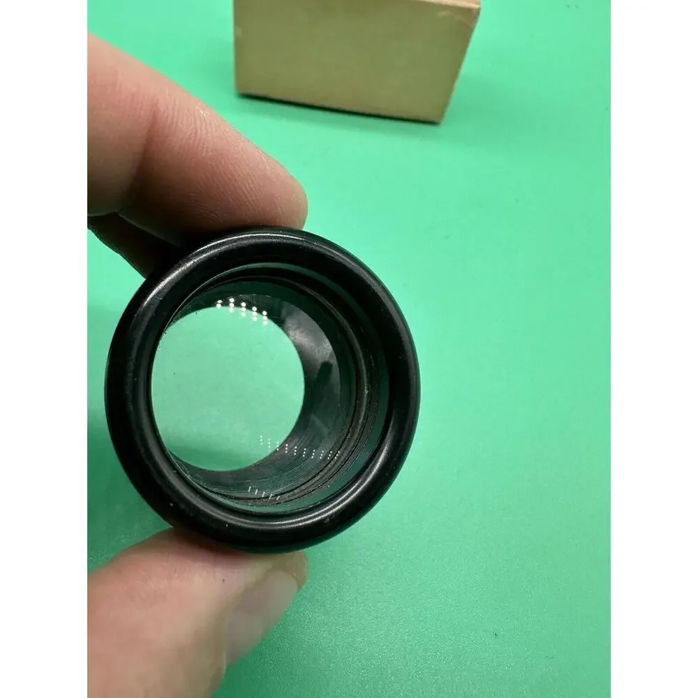 VINTAGE Lot Of Two(2) Lenses Optical PROFESSIONAL Microscope TELESCOPE LENS
